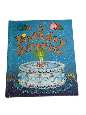 Vintage 1982 - A Birthday Surprise Hardcover Book by Karen Hefty‎